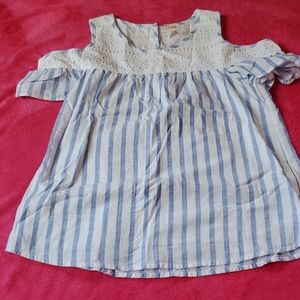 Shoulderless top (never worn)